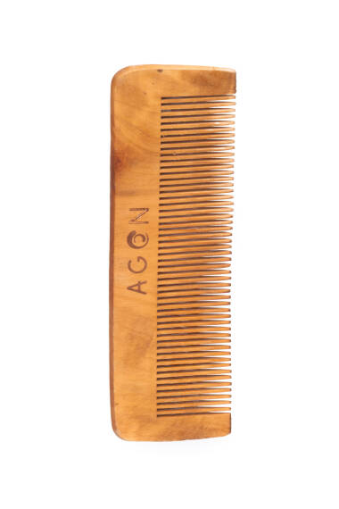 Classic Fine-Tooth Natural Wooden Comb – Gentle and Natural Care for Your Hair - 1