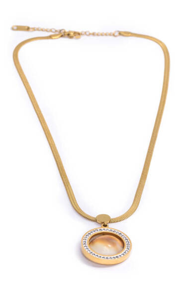 Collier en Acier avec Pierre Yılancık (4) - 1