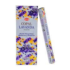 Copal Lavendel Hexa Stick Räucherstäbchen - 6
