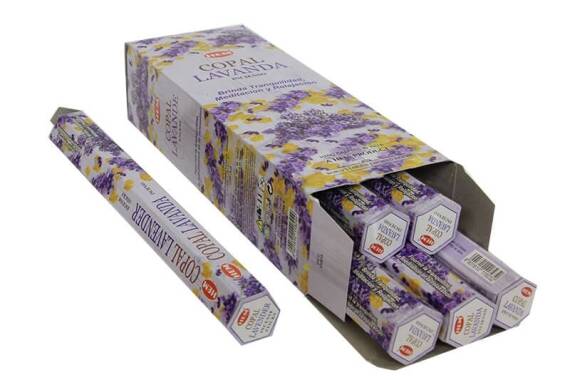 Copal Lavender Hexa Stick Incense - 5