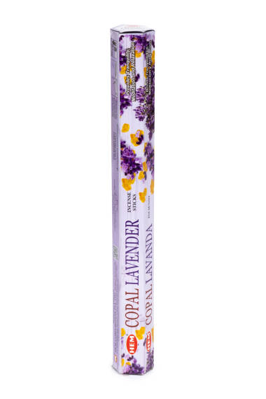 Copal Lavender Hexa Stick Incense - 1