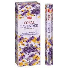Copal Lavender Hexa Stick Incense - 7