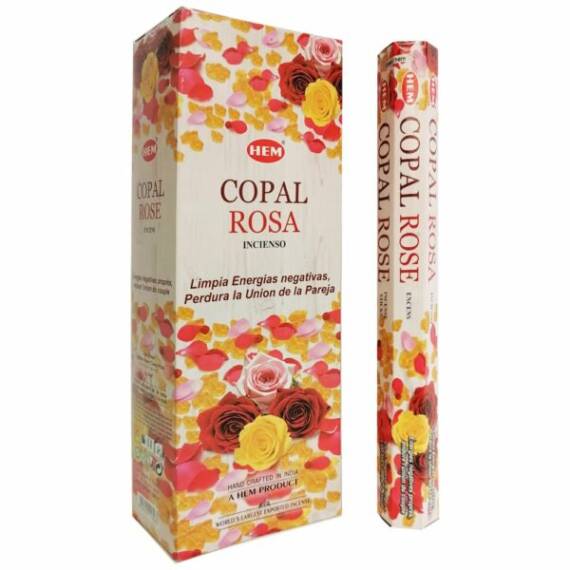 Шестигранные Благовония Copal Rose – Уникальное Сочетание Копала и Розы - 1