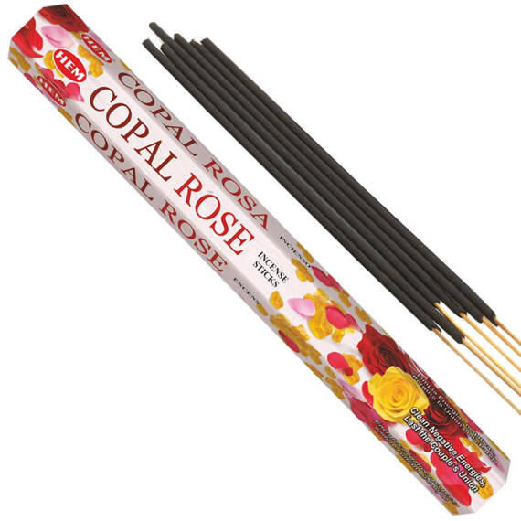 Copal Rose Hexa Incense Sticks – The Unique Blend of Copal and Rose - 2