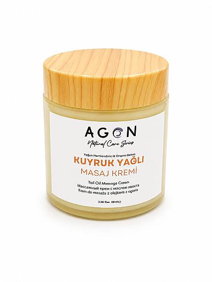 Crème de Massage à la Graisse de Queue 100 ml – Soin Hydratant Intensif et Réparateur - 1