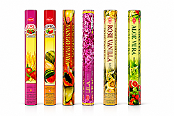 Çubuk Tütsü Seti (Rose Vanilla, Aloe Vera, Lilac, Mango, Karpuz, Çilek) – Aromaterapi & Rahatlatıcı Koku Seti - Mirac
