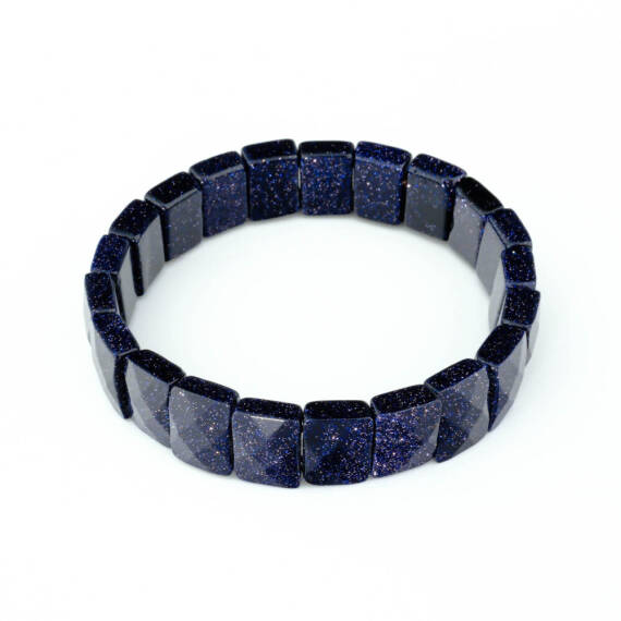Dark Blue Star Natural Stone Bracelet - 1