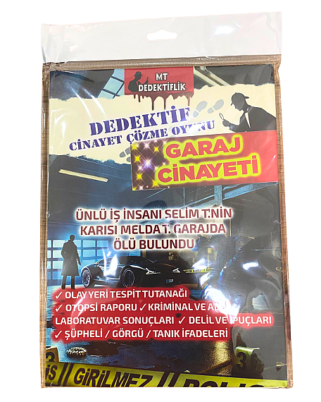 Dedektif Garaj Cinayeti Çözme Oyunu - 1