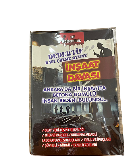Dedektif İnşaat Davası Çözme Oyunu - 1