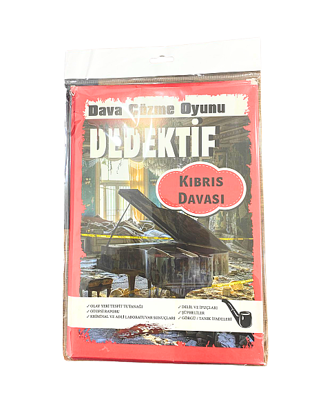 Dedektif Kıbrıs Davası Çözme Oyunu - 1