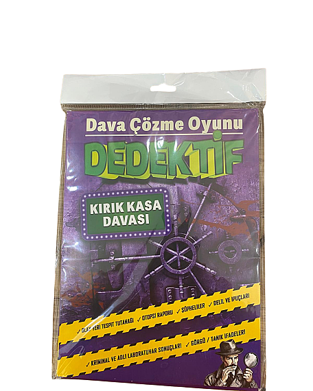 Dedektif Kırık Kasa Davası Çöyme Oyunu - 1