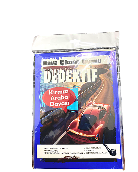 Dedektif Kırmızı Araba Davası Çözme Oyunu - 1