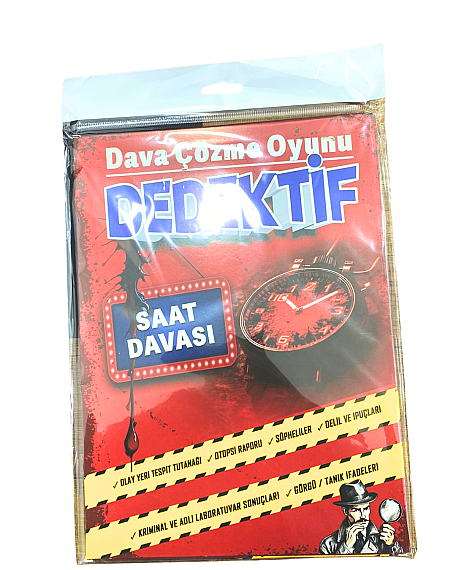 Dedektif Saat Davası Çözme Oyunu - 1