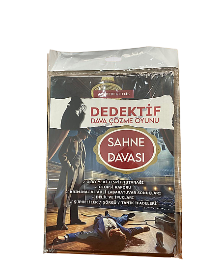 Dedektif Sahne Davası Çözme Oyunu - 1