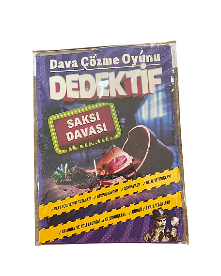 Dedektif Saksı Davası Çözme Oyunu - 1