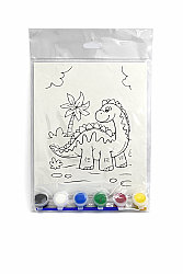 Dinozor Mukavva Boyama Seti - 