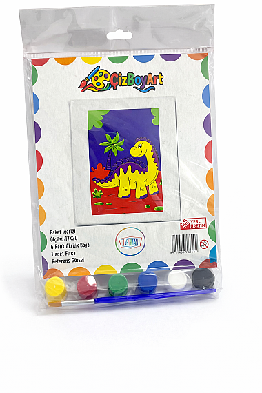 Dinozor Mukavva Boyama Seti - 2