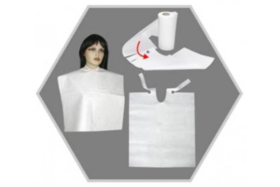 Disposable Liquid-Proof Apron Usage – For Facial and Head Cupping - 3