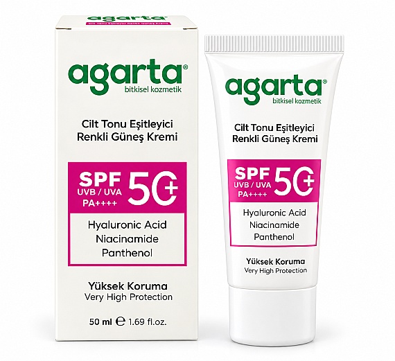 Doğal Cilt Ton Eşitleyici Renkli Güneş Kremi 50+ SPF (50 ml) - 1