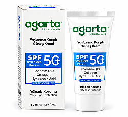 Doğal Collagen Destekli Yaşlanma Karşıtı Güneş Kremi 50+ SPF (50 ML) - 