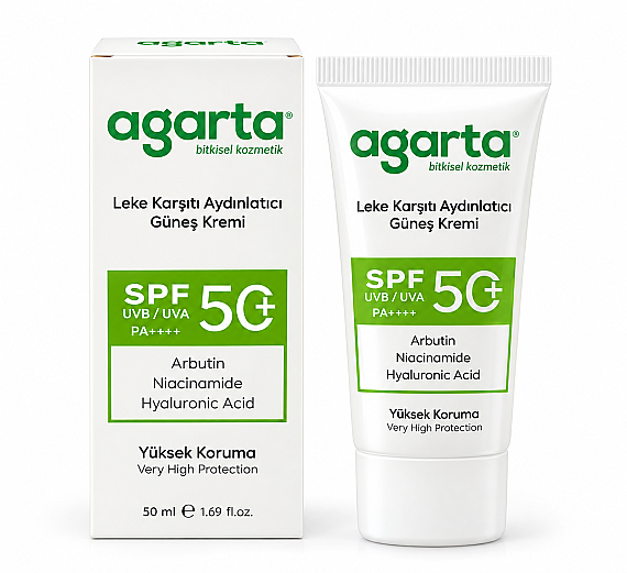 Doğal Leke Karşıtı Aydınlatıcı Güneş Kremi 50+ SPF (50 ml) - 1