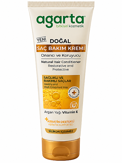 Doğal Saç Bakım Kremi (250 ml) - 1