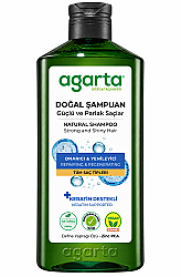 Doğal Şampuan Güçlü ve Parlak Saçlar İçin (400 ml) - 