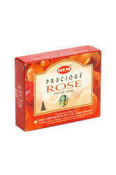 Encens Cone Parfumé à la Rose - 3