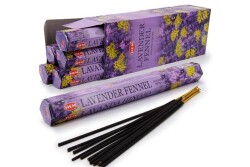 Encens en bâtonnet Lavande Fenouil Hexa - 4