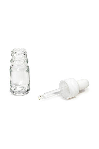 Flacon en Verre 5 CC avec Compte-gouttes – Huiles Essentielles et Sérum - 3