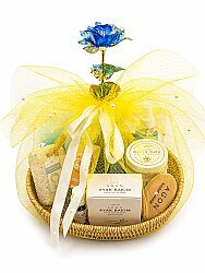 Foot Care Relaxation Set – Spa Pedicure Gift Box | Foot Care Kit with Heel Stone, Bath Salt & Aromatherapy - 1