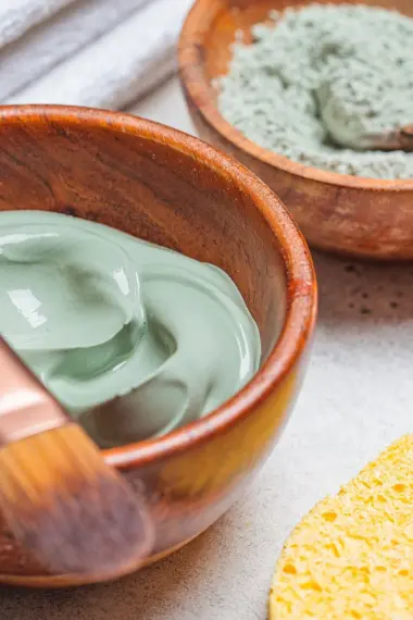 Green Clay Natural Face Care Mask 500 ml – Anti Blackhead and Acne, Pore Tightening - 5