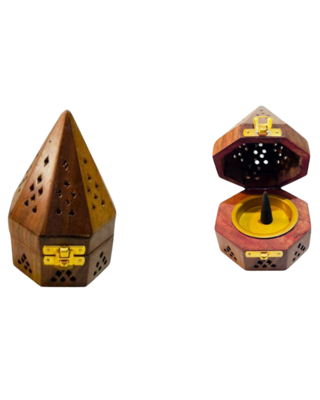 Großer Kuppel-Förmiger Kegelräucherstäbchenhalter - 1