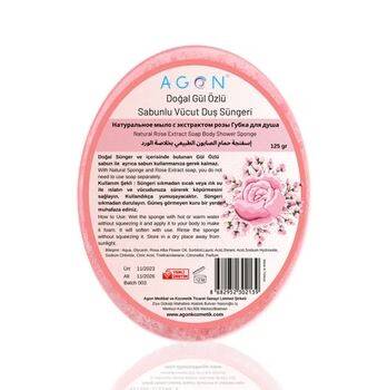 Gül Sabunlu Vücut Duş Süngeri - 7