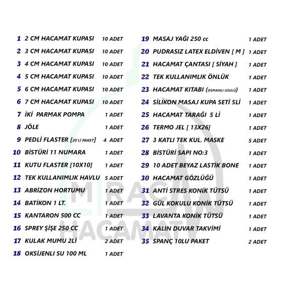 HACAMAT BAŞLANGIÇ SET MAXİ - 3