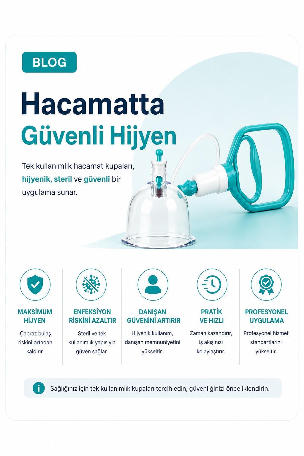 Hacamatta Tek Kullanımlık Kupalar Neden Tercih Edilmeli? | Hijyenik ve Güvenli Hacamat