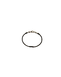 Hämatit Graues Lederarmband - 