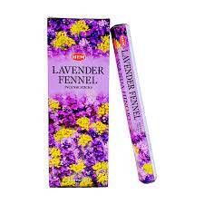 Лаванда Фенхель Hexa Stick Incense - 3