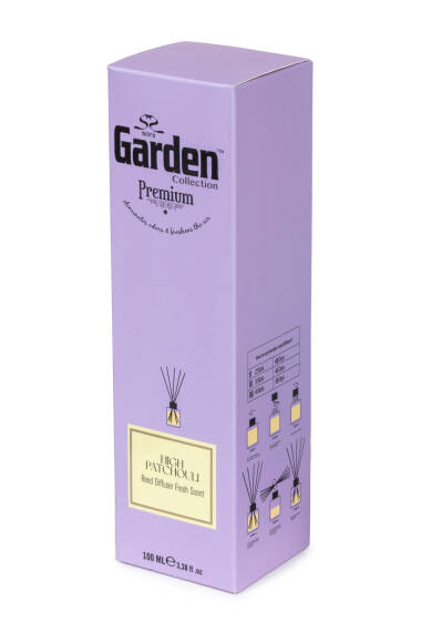 Hıgh Patchoulı 100 ML Bambu Çubuklu Dekoratif Oda Kokusu(PREMİUM KARE) - 3