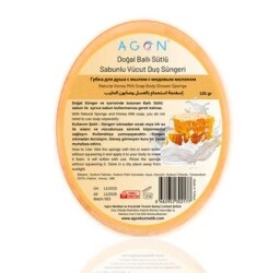 Honey & Milk Soap-Infused Body Sponge – Deep Cleansing and Moisturizing Care - 7