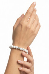 Howlith Naturstein Armband - 3