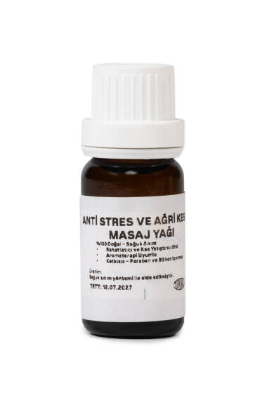Huile de Massage Naturelle Anti-Stress et Anti-Douleur (10 ml) - 4