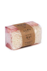 Kabak Lifli Gül Özlü Sabun 120 gr - Mirac