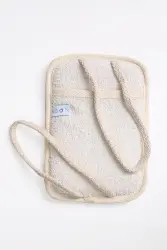 Kabak Lifli Ipli Kare Banyo&duş Vücut Kesesi - 6