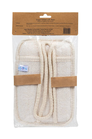 Kabak Lifli Ipli Kare Banyo&duş Vücut Kesesi - 2