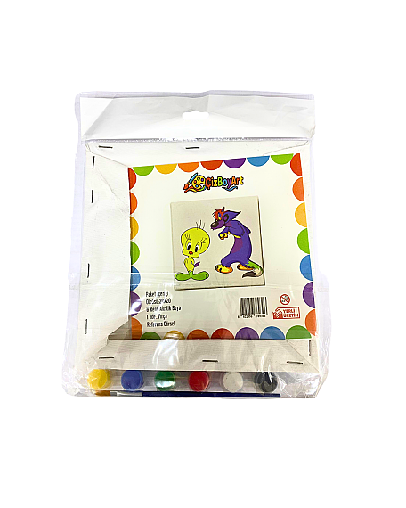 Kit de Peinture sur Toile Tweety et Sylvester - 2