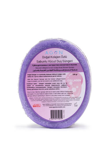 Kolajen Sabunlu Vücut Duş Süngeri - 2