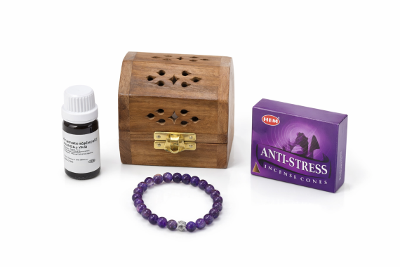 Konik Tütsülük Seti + Konik Tütsü & Ametist Bileklik – Rahatlatıcı & Ağrı Destekleyici Set - 1
