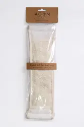 Kürbisfaserschwamm mit Schlaufe für Bad & Dusche – Natürliche Hautpflege und Entspannung - 4