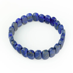Lapis Lazuli Natural Stone Bracelet (Oval) - 3